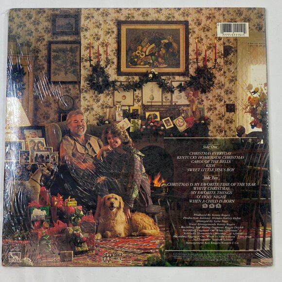 Kenny Rogers Christmas Vinyl Record Album Holiday Music Collector's Edition - Picture 2 of 11